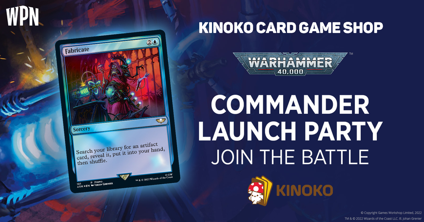 Kinoko Warhammer 40,000 Commander Launch Party