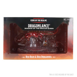 Wizkids - D&D - Icons of the Realms - Dragonlance - Red Ruin & Red Dragonnel (Set 25)