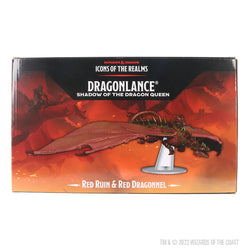 Wizkids - D&D - Icons of the Realms - Dragonlance - Red Ruin & Red Dragonnel (Set 25)