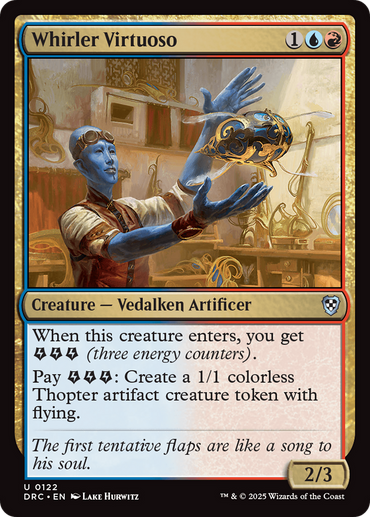 Whirler Virtuoso [Aetherdrift Commander]