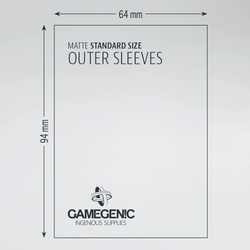 Gamegenic -  Outer Sleeves (Standard Size)