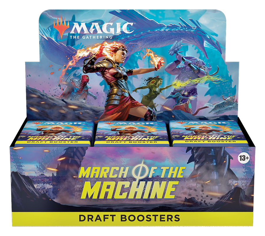 MTG - March of the Machine (MOM) - Draft Booster Display