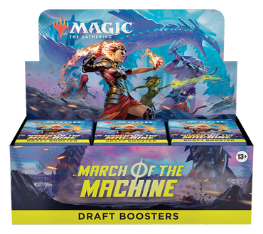 MTG - March of the Machine (MOM) - Draft Booster Display