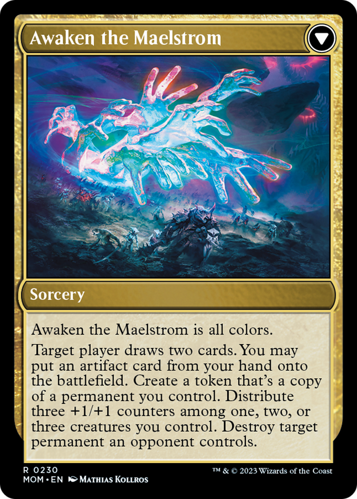 Invasion of Alara // Awaken the Maelstrom [March of the Machine]