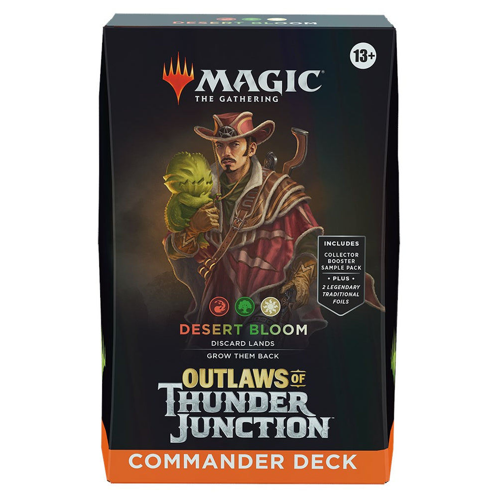 MTG - Outlaws of Thunder Junction (OTJ) - Commander Deck (Desert Bloom)