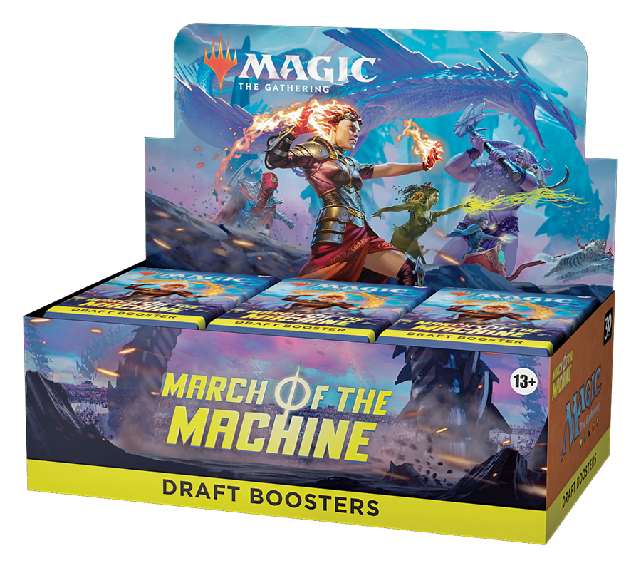 MTG - March of the Machine (MOM) - Draft Booster Display