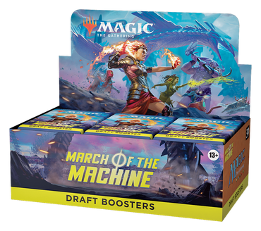 MTG - March of the Machine (MOM) - Draft Booster Display