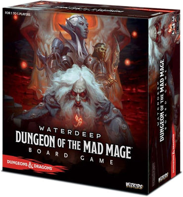 D&D - Waterdeep : Dungeon of The Mad Mage Board Game (Standard Edition)