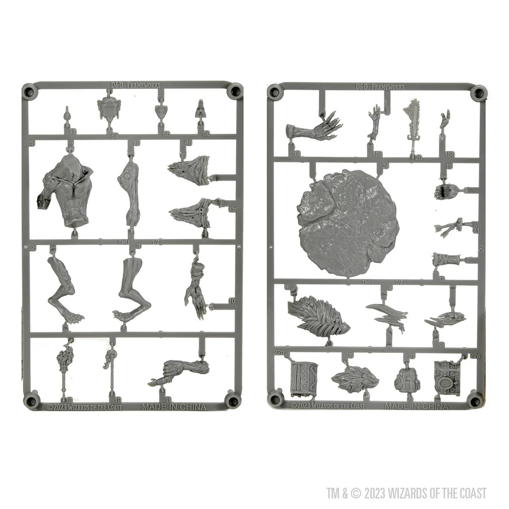 D&D FRAMEWORKS: TROLL - UNPAINTED AND UNASSEMBLED