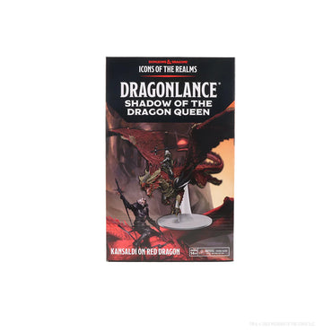 Wizkids - D&D - Icons of the Realms - Dragonlance - Kansaldi on Red Dragon (Set 25)