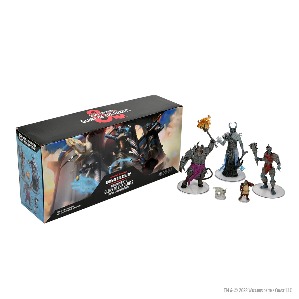 Wizkids - D&D - Icons of the Realms - Bigby Presents : Glory of the Giants - Limited Edition Box Set (Set 27)