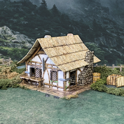 Battle Systems - Fantasy Thatched Cottage