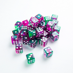 Gamegenic - D6 Dice Set 12 mm (set of 36) - Aurora (Galaxy Series)