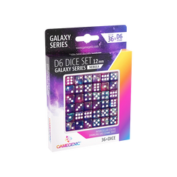 Gamegenic - D6 Dice Set 12 mm (set of 36) - Nebula (Galaxy Series)