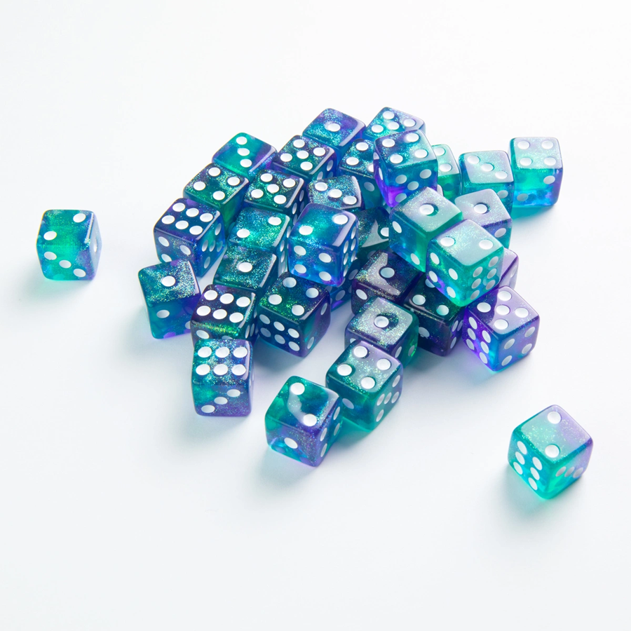 Gamegenic - D6 Dice Set 12 mm (set of 36) - Neptune (Galaxy Series)