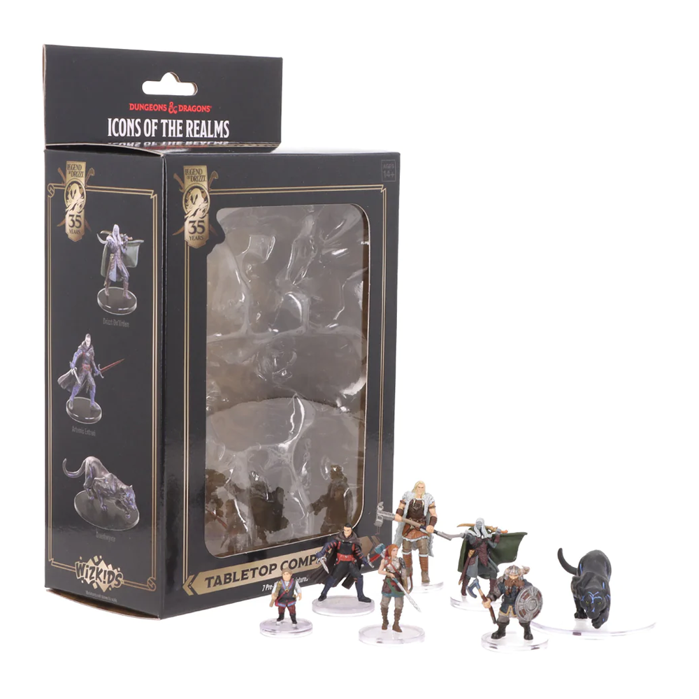 Wizkids - D&D - Icons of the Realms - The Legend of Drizzt : Tabletop Companion