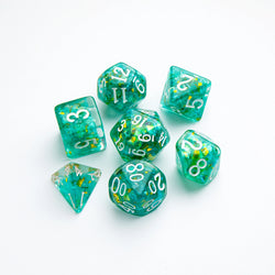 Gamegenic - RPG Dice Set - Mint (Candy-Like Series)