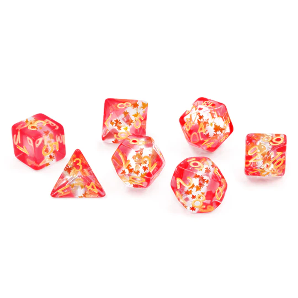 Sirius Dice - Maple Leaf Dice Set