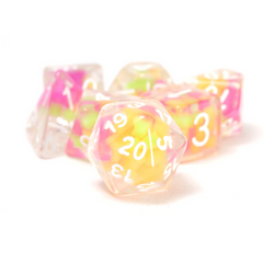 Sirius Dice - Melon Ball Charm Glowworm Dice Set