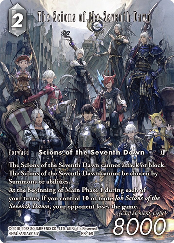 FFTCG - Final Fantasy XIV 10th Anniversary Playmat