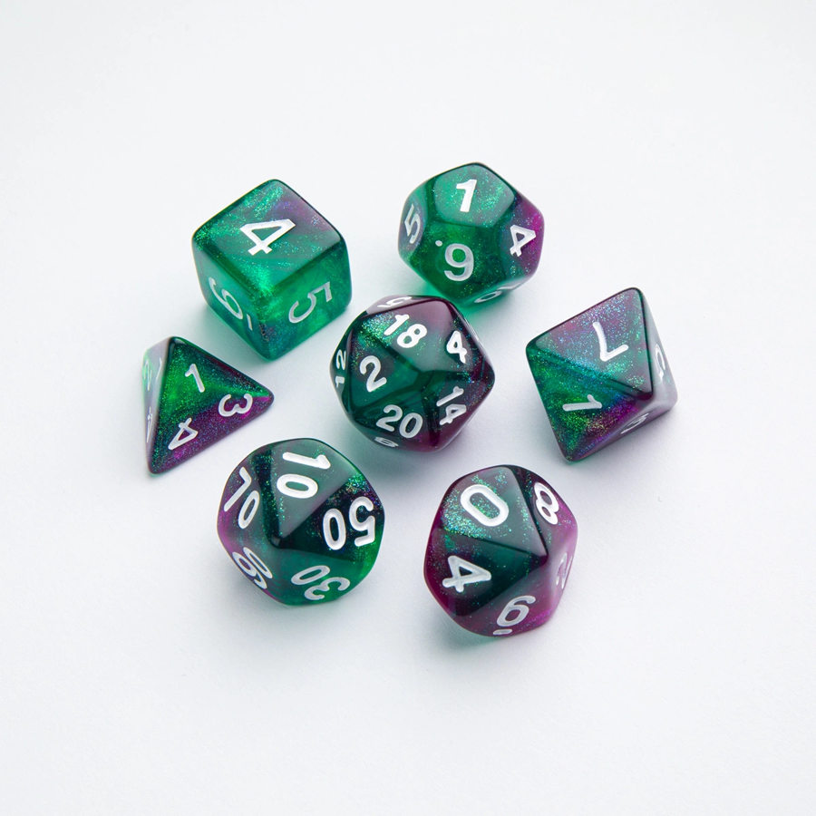 Gamegenic - RPG Dice Set - Aurora (Galax Series)