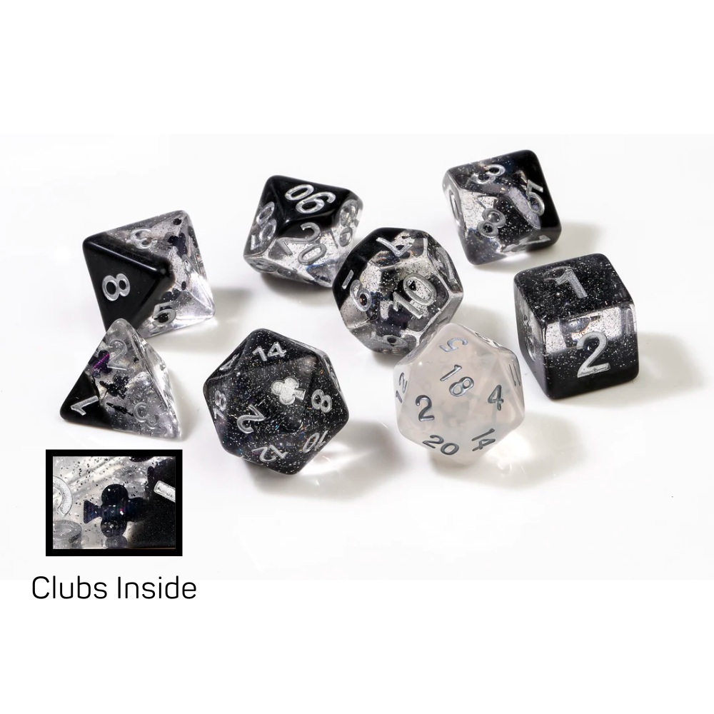 Sirius Dice - Clubs Set