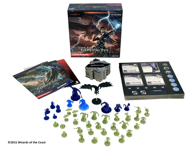 D&D - The Temple of Elemental Evil Board Game