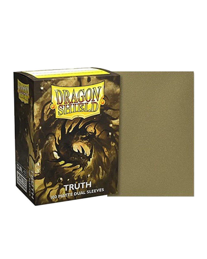 Dragon Shield - Truth - 100 Matte Dual Sleeves - Standard Size