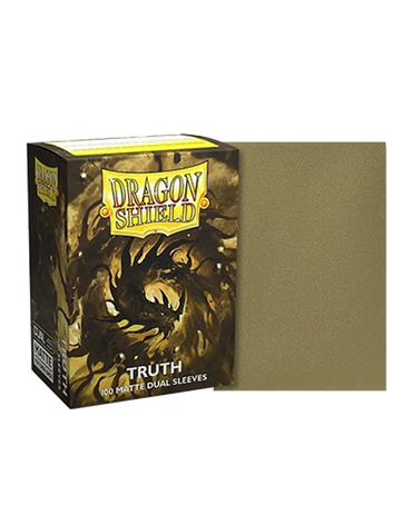 Dragon Shield - Truth - 100 Matte Dual Sleeves - Standard Size