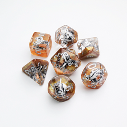 Gamegenic - RPG Dice Set - Death Valley (Embraced Series)