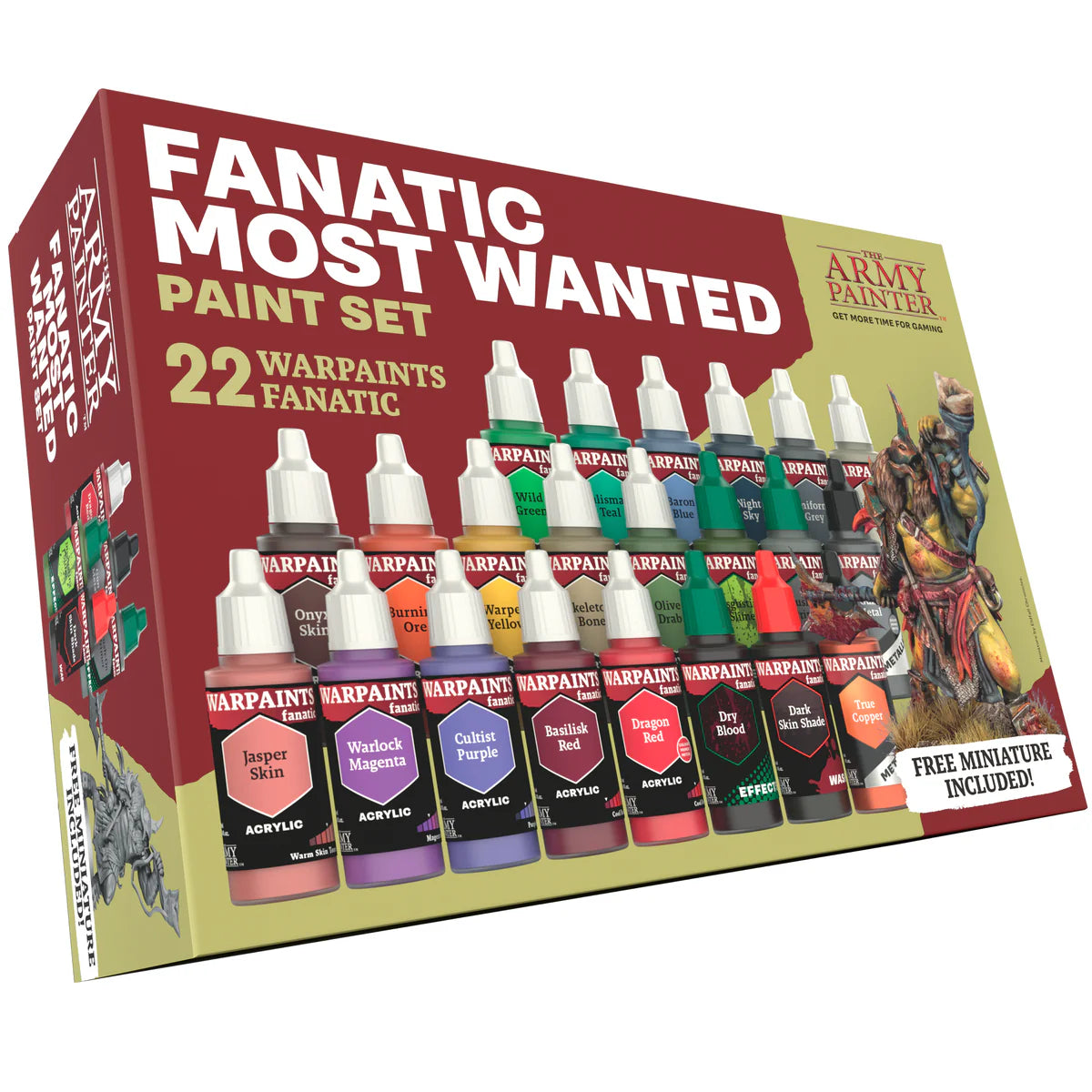 [The Army Painter] Fanatic Most Wanted Paint Set