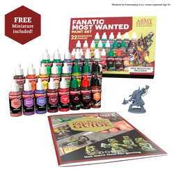 [The Army Painter] Fanatic Most Wanted Paint Set