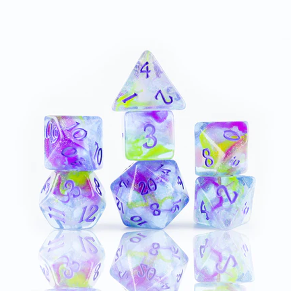 Sirius Dice - Watercolors Dice Set