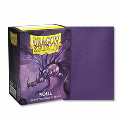 Dragon Shield - Soul - 100 Matte Dual Sleeves - Standard Size