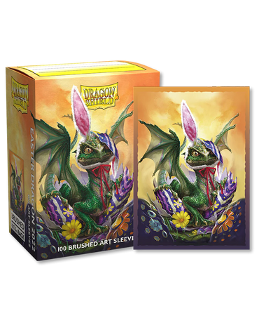 Dragon Shield - Easter Dragon 2022 - 100 Brushed Art - Standard Size