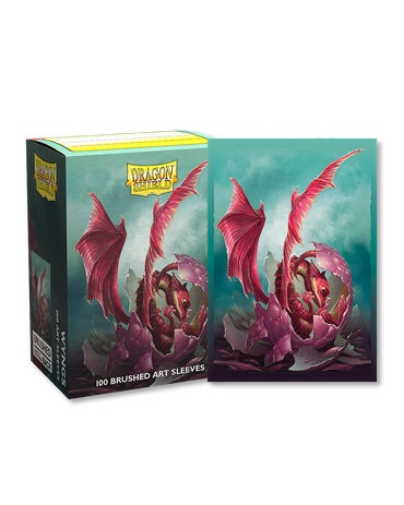 Dragon Shield - Wyngs - 100 Brushed Art - Standard Size