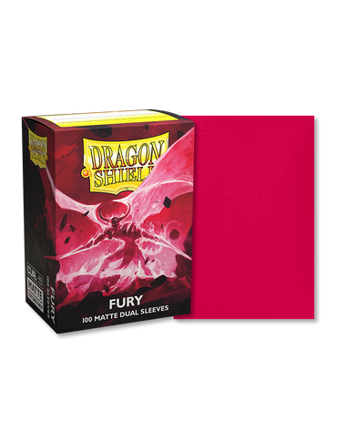 Dragon Shield - Fury - 100 Matte Dual Sleeves - Standard Size