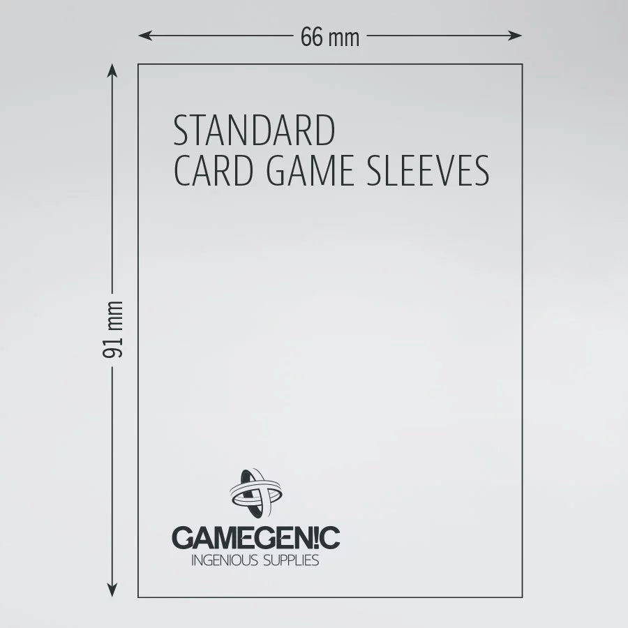 Gamegenic - Standard Card Game Matte Sleeves Value Pack 200