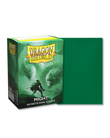 Dragon Shield - Might - 100 Matte Dual Sleeves - Standard Size