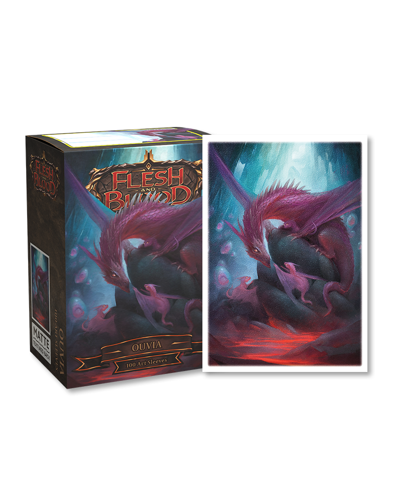 Dragon Shield - Ouvia (FABTCG) - 100 Matte - Standard Size