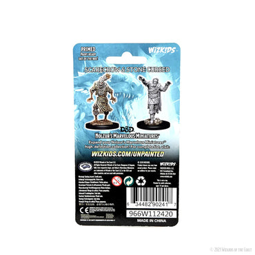 Wizkids D&D Nolzur's Marvelous Miniatures: Scarecrow & Stone Cursed