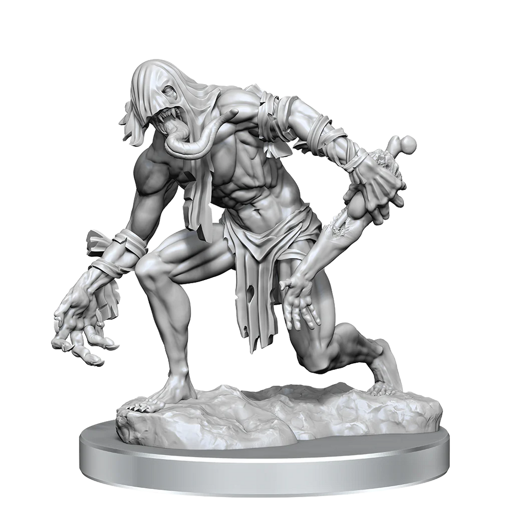 D&D FRAMEWORKS: GHAST & GHOUL - UNPAINTED AND UNASSEMBLED