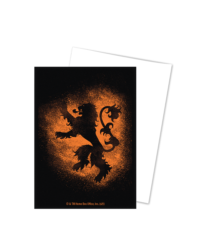 Dragon Shield - House Lannister (GoT) - 100 Brushed Art - Standard Size