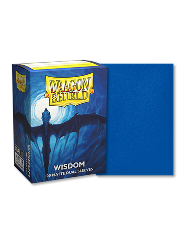 Dragon Shield - Wisdom - 100 Matte Dual Sleeves - Standard Size