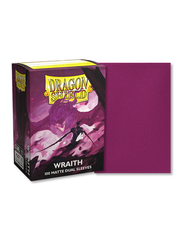 Dragon Shield - Wraith - 100 Matte Dual Sleeves - Standard Size