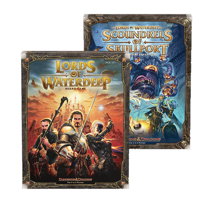 Bundle Pack for Lord of Waterdeep and Expansion Pack Scoundrels of Skullport