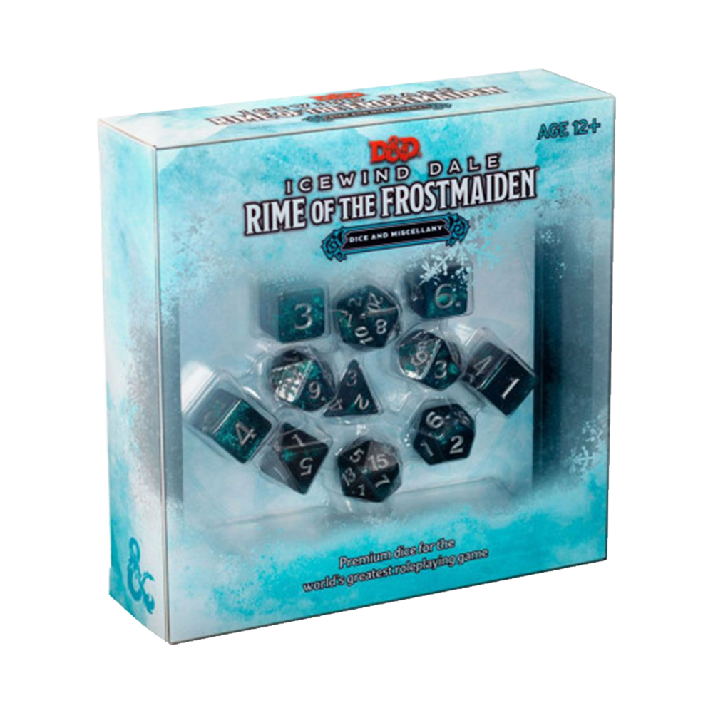 D&D - Icewind Dale: Rime of the Frostmaiden Dice and Miscellany