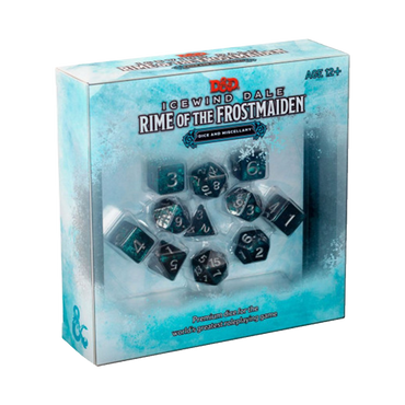 D&D - Icewind Dale: Rime of the Frostmaiden Dice and Miscellany