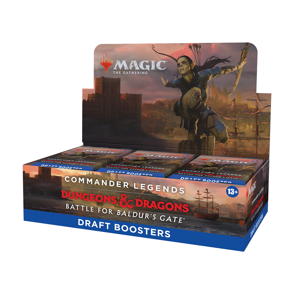 MTG - Commander Legends D&D Battle for Baldur's Gate (CLB) - Draft Booster Box (24 Packs)