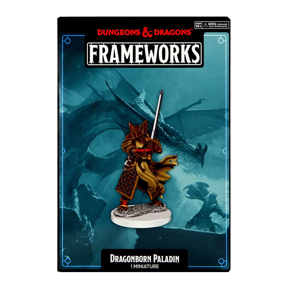 Wizkids - D&D - Frameworks - Male Dragonborn Paladin